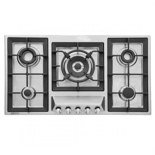 اجاق گاز صفحه ای 5 شعله استیل S5910 استیل البرز 