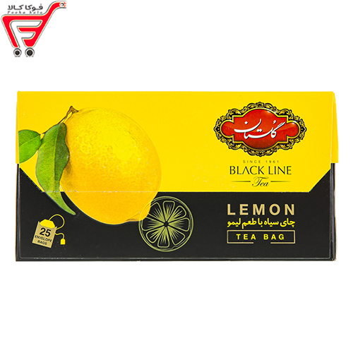 تی بگ خارجه با طعم لیمو گلستان 25 عددی 