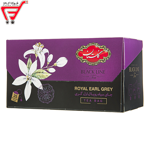 تی بک خارجه رویال ارل گری گلستان 25 عددی 
