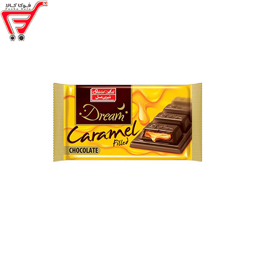 شکلات شیری با مغزی کارامل شیرین عسل 48 گرم 