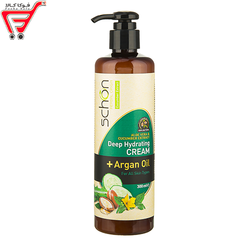 کرم مرطوب کننده پمپی آلوئه ورا وخیار شون 300 میل 
