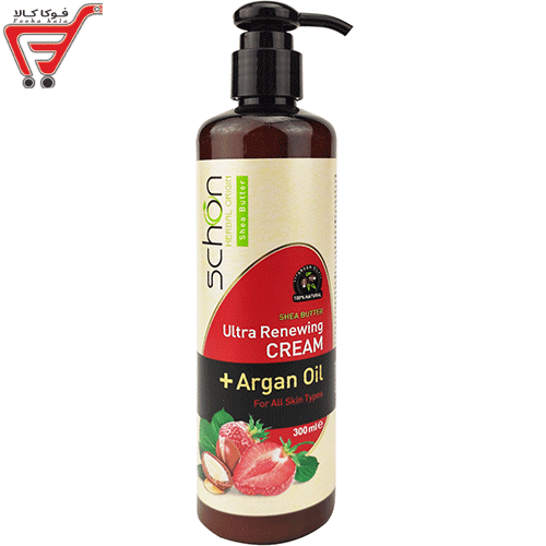 کرم مرطوب کننده پمپی توت فرنگی شون 300 میل 