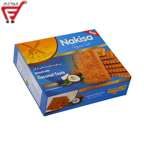 بیسکویت  نارگیلی نکیسا 2700 گرم 