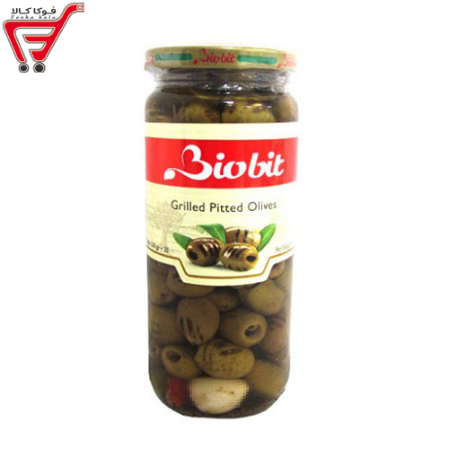 زیتون سبز کبابی بایوبیت 500 گرم 