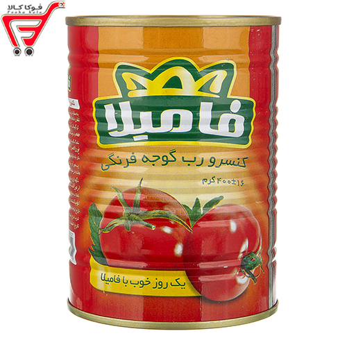 رب گوجه فرنگی فامیلا 400 گرم 