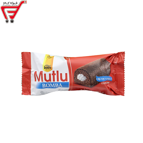 کاپ کیک کاکائویی با مغزی وانیلی بنیس 50 گرم 