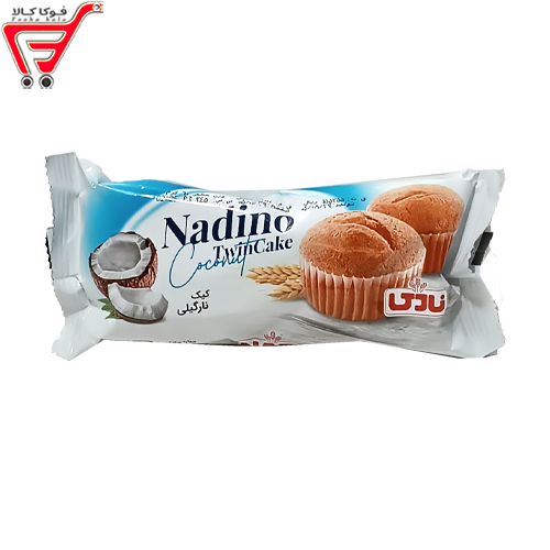 کیک نارگیلی دوقلو نادی 60 گرم 