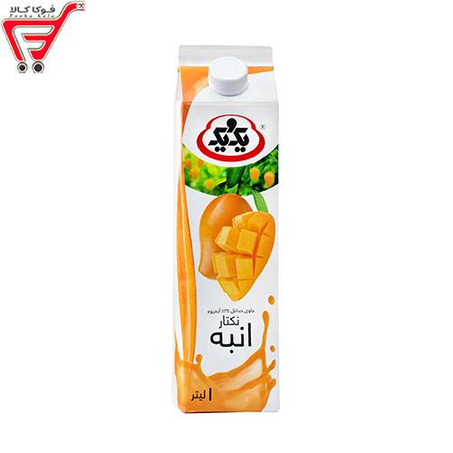 آبمیوه انبه یک ویک 1 لیتری 