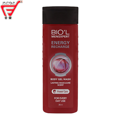 شامپو بدن مردانه انرژی ریشارژ بیول 315 میل 