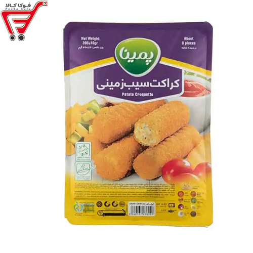 کراکت سیب زمینی پمینا 390 گرم