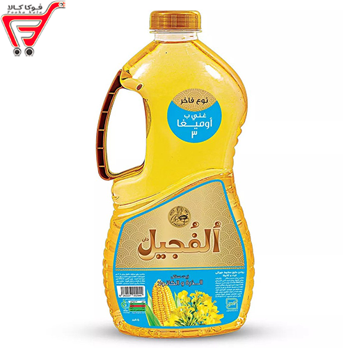 روغن ذرت و کانولا الفجیل 1.5 لیتری 