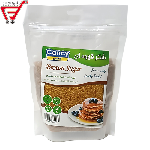 شکر قهوه ای کنسی برونل 400 گرم 