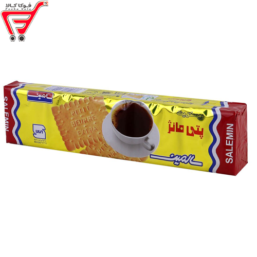 بیسکویت پتی مانژ وانیلی سالمین 125 گرم