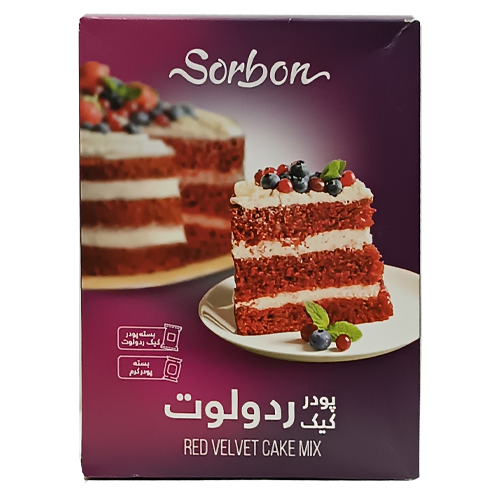 پودر کیک ردولوت سوربن 600  گرم