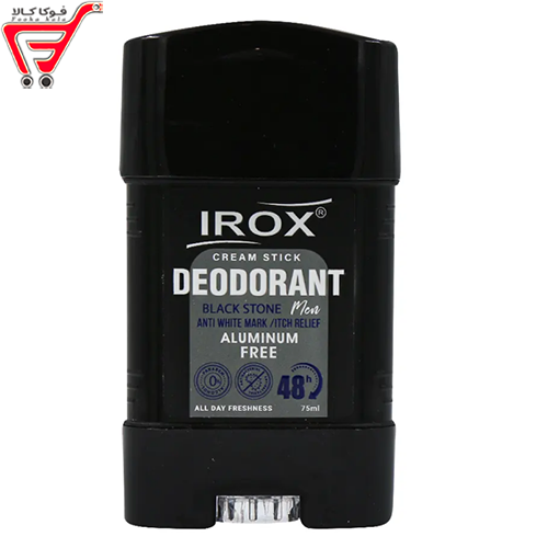 استیک کرمی ( خوشبو کننده بدن )  بلک استون ایروکس 75 میل 