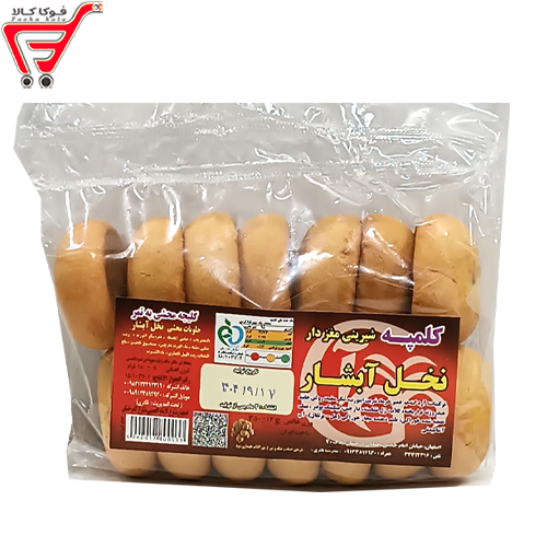 شیرینی کلمپه مغزدار نخل آبشار 350 گرم