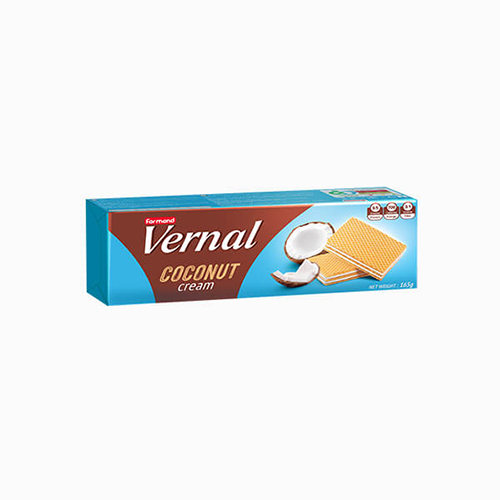ویفر نارگیلی ورنال فرمند 165 گرم