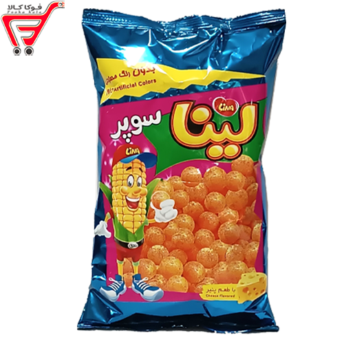 اسنک توپی پنیری لینا 87 گرم 