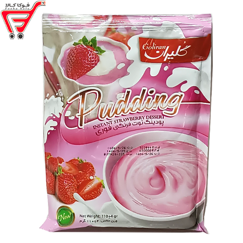 پودینگ توت فرنگی گلیران 110 گرم 