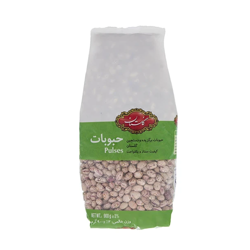 لوبیا چیتی گلستان 900 گرم