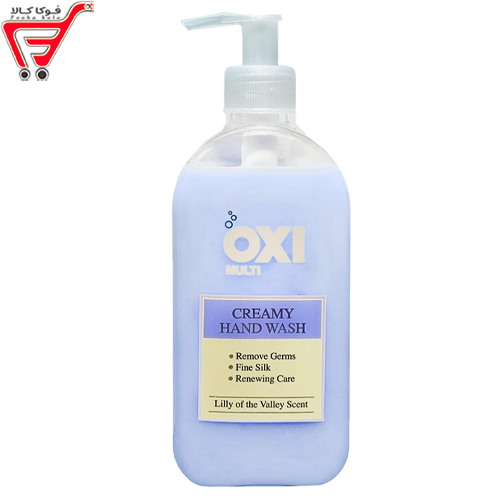 مایع دستشویی بنفش کرمی با رایحه گل موکه 420 گرم 