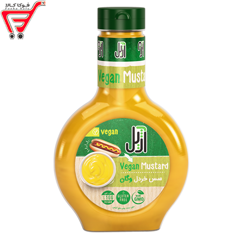 سس خردل وگان آژیل ( کم چرب )  330 گرم 
