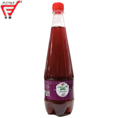 نوشابه گازدار انگور قرمز 1 لیتری لاکی فروت کاله