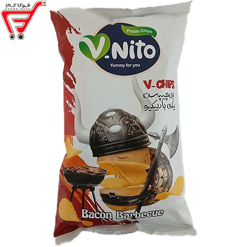 چیپس بیکن باربیکیو وی نیتو 100 گرم 