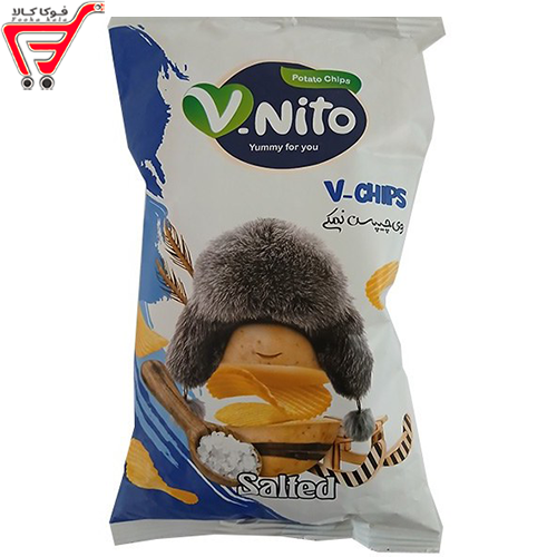  وی چیپس نمکی وی نیتو 100 گرم 