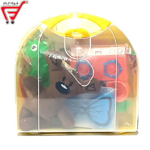 شانسی چمدان شفاف متوسط لی لی 