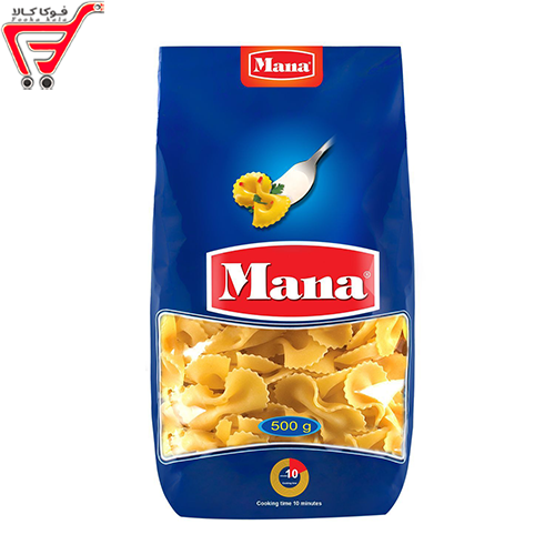 ماکارونی فرمی پاپیون مانا 500 گرم 