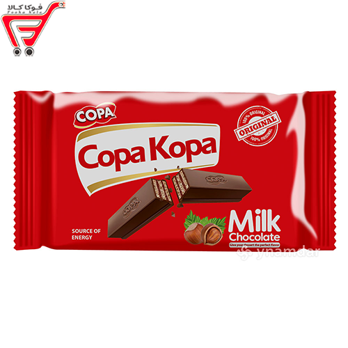 شکلات شیری با مغزی فندق کوپا 48 گرم 