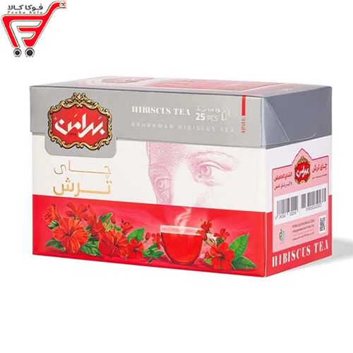 چای ترش کیسه ای بهرامن 25 عددی 