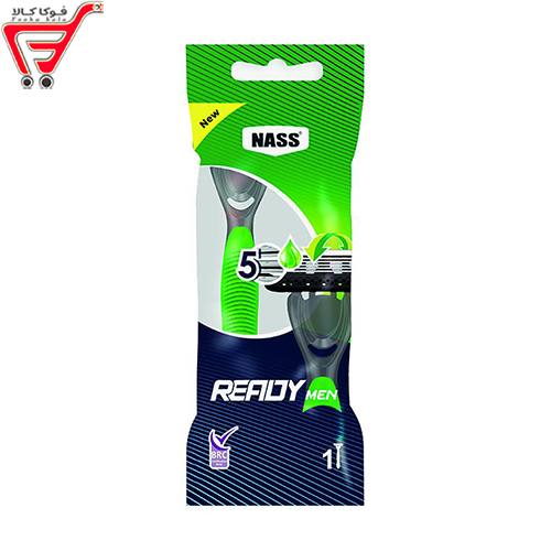 نیغ ژیلت 5 لبه مردانه 1 عددی ( NASS) 