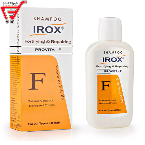 شامپو تقویت کننده و ترمیم کننده ایروکس 200 گرم 
