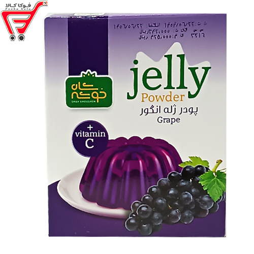 پودر ژله انگور شاه خوشه 100 گرم 