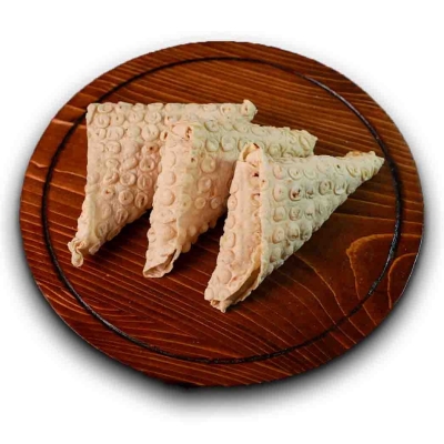 سمبوسه مرغ بسته بندی پنج عددی ( پرطلا ) 