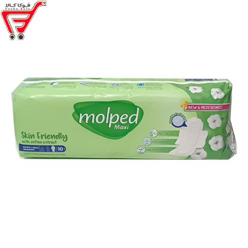 نوار بهداشتی مکس خیلی بزرگ مولپد 10 عددی 