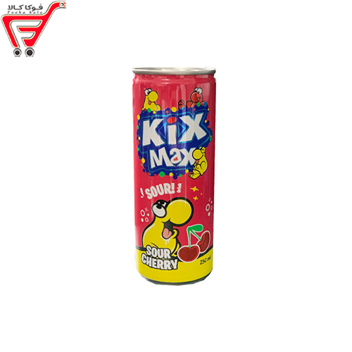 نوشابه گازدار آلبالو کیکس مکس 250 میل 