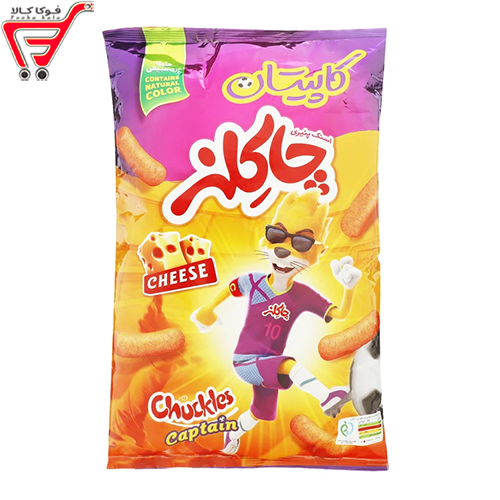 اسنک کاپیتان پنیری چاکلز 100 گرم 