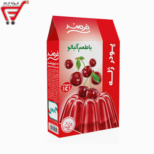 پودر ژله آلبالو فرمند 100 گرم 