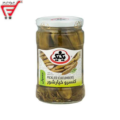 خیارشور معمولی یک ویک 650 گرم 