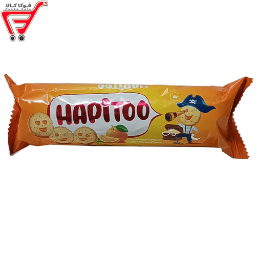 بیسکویت پرتقالی ساندویچی هپیتو 90 گرم 