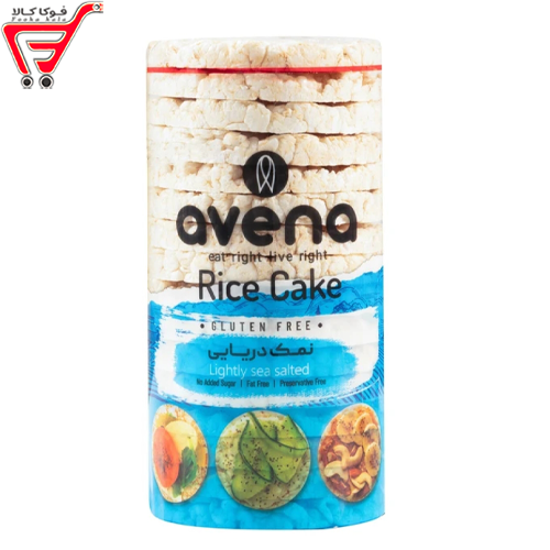 رایس کیک ( نمک دریایی ) 110 گررم ( avena ) 