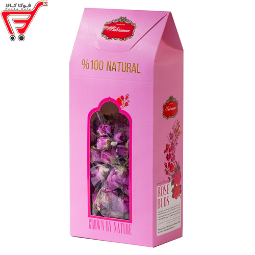 غنچه گل محمدی بهرامن 90 گرم 