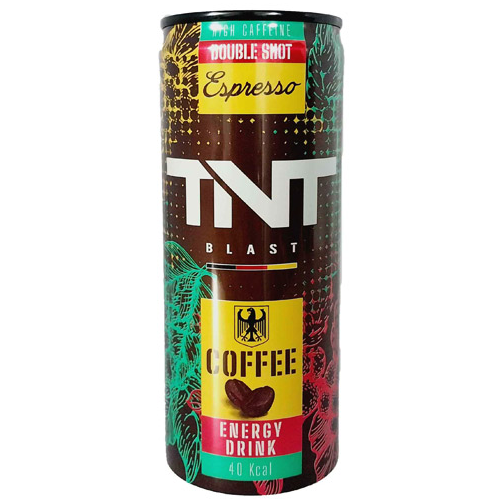 نوشابه انرژی زا گازدار 250 میل TNT