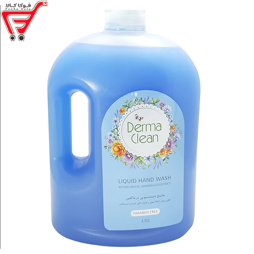 مایع دستشویی روغن اینکا اینچی و عصاره لامیناریا درما کلین 3750 گرم 