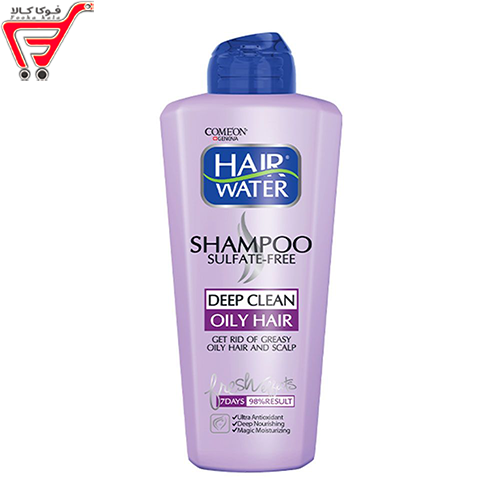 شامپو بدون سولفات موهای چرب هیر واتر کامان 400 میل 