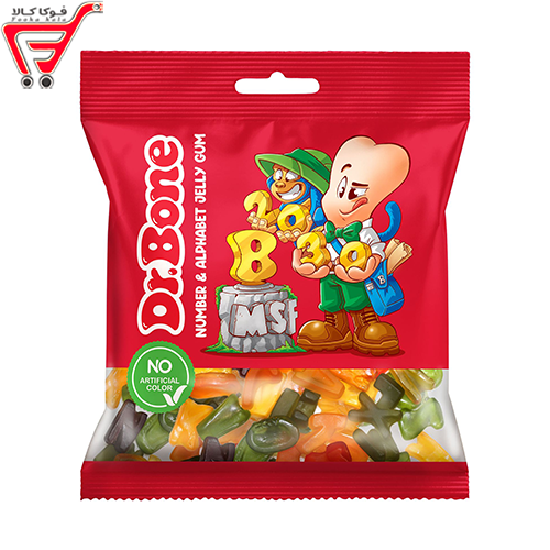 پاستیل حروف دکتر بن 85 گرم 