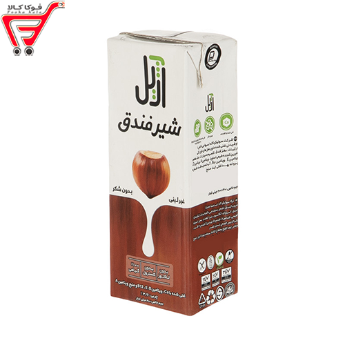 شیر غیر لبنی فندق آژیل ( بدون شکر ) 200 میل 